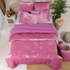 Sophia-Art Luxury Velvet Bedding Set - Queen, King, Cal King, California King, Full/Queen, Solid Pattern, Rayon Velvet, Soft and Hypoallergenic (Lilac, Twin XL 59"x102") view 1