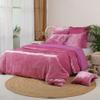 Sophia-Art Luxury Velvet Bedding Set - Queen, King, Cal King, California King, Full/Queen, Solid Pattern, Rayon Velvet, Soft and Hypoallergenic (Lilac, Twin XL 59"x102") view 3