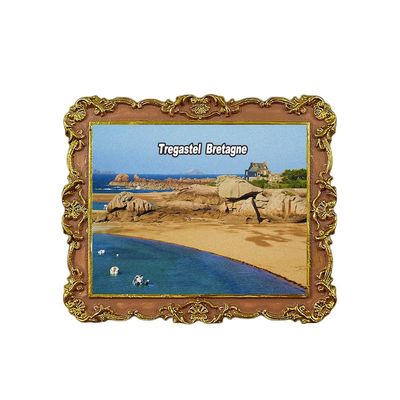 Bretagne France Refrigerator Magnet 3D Travel Souvenir Fridge Decoration Magnetic Sticker Craft Collection