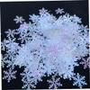 MERRYHAPY Innovative Snowflake Party Confetti 400pcs Creative Shaped Snowflake Slices Add Festive Touch to Your Celebration view 3