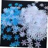 MERRYHAPY Innovative Snowflake Party Confetti 400pcs Creative Shaped Snowflake Slices Add Festive Touch to Your Celebration view 4