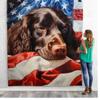 365CUSGIFTS Boykin Spaniel Fleece Blanket and Sherpa Blanket for Couch - Lightweight Plush Fuzzy Cozy Soft Blankets and Throws for Sofa, Bed view 4