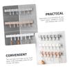Zerodeko 3pcs Utility Hook Wall-Mounted Coat Rack Removable Hooks Pp Material Multi-Function view 4