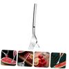 PRETYZOOM Stainless Steel Watermelon Slicing Ruler Effortless Fruit Cutting Tool for Cubes Easy to Clean Watermelon Cutter for Home Parties and Picnics view 3