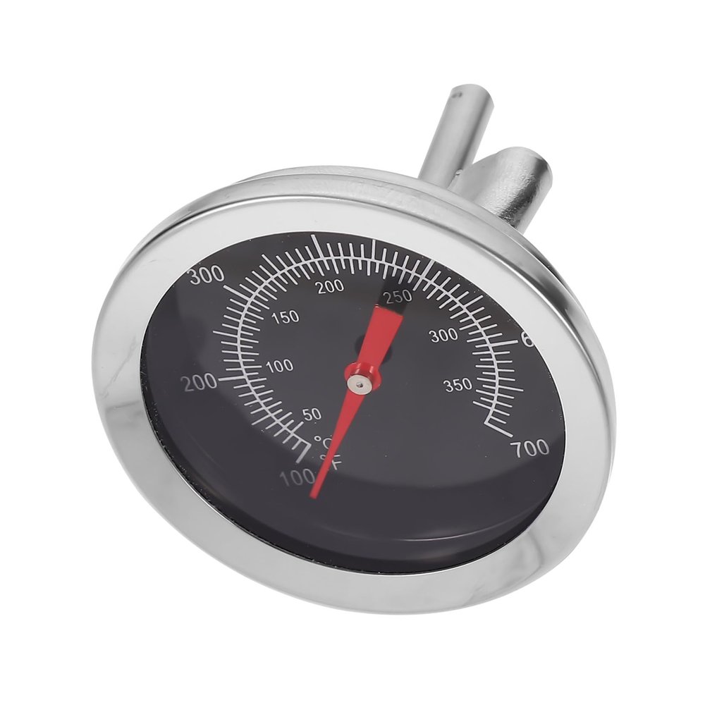 PRETYZOOM Stainless Steel Oven Thermometer Bimetal Dial Thermometer for Accurate Cooking BBQ Food Temperature Monitoring for Grilling Baking