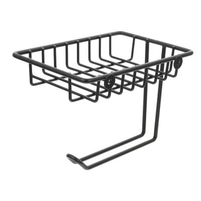 PRETYZOOM Wall-Mounted Tissue Rack Nail Paper Towel Holder for Bathroom and Design Space-Saving Towel Storage for Roll Paper