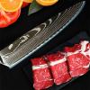 Kitchen Knife Sets, Damascus Kitchen Knife Set Laser Pattern Professional Japanese Chef Knives 440C Stainless Steel (Size : 3PCS-B) view 4