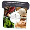 Zerodeko Steaming Rack Steamer Rack for Pressure Cookers Corrosion-resistant Elevated Design Multi-purpose Steamer Small Medium view 4