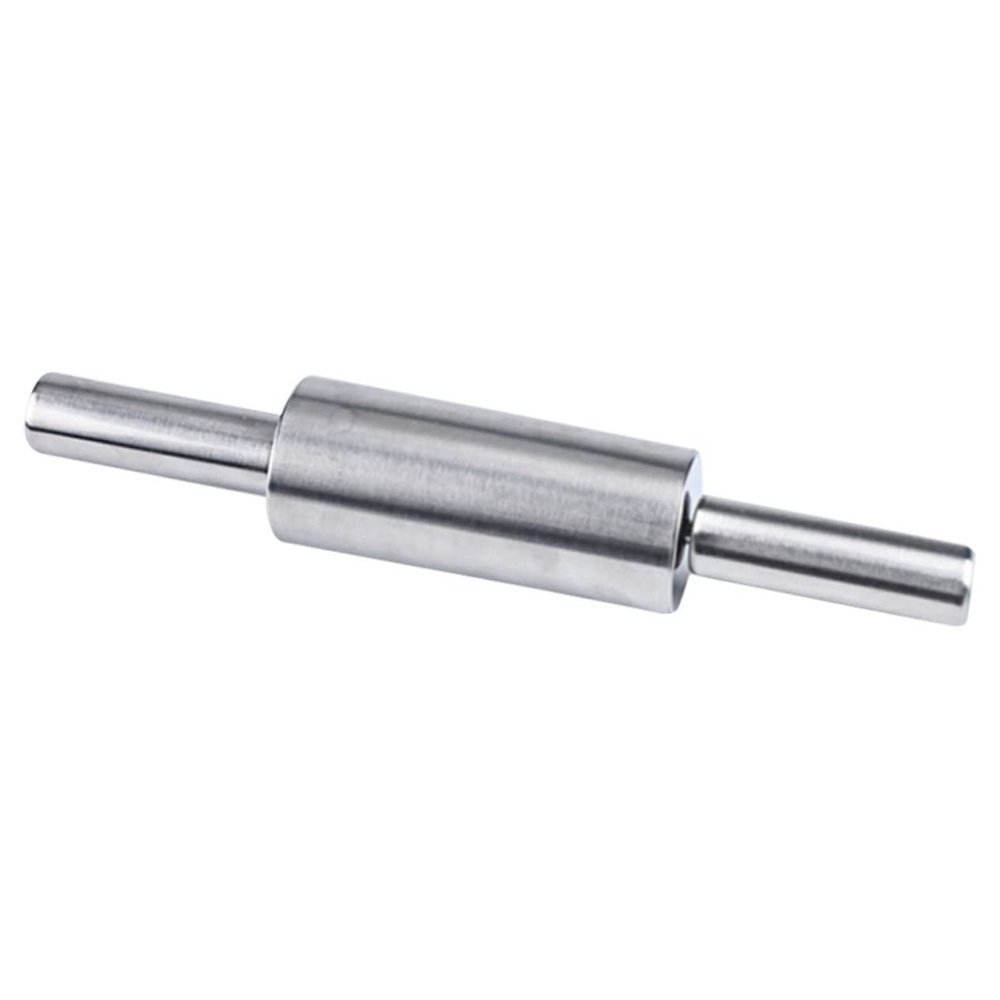 BIUDECO Metal Dough Roller Pin Reusable Rolling Pin for Pastries Baking Decorations
