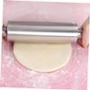 BIUDECO Metal Dough Roller Pin Reusable Rolling Pin for Pastries Baking Decorations view 2