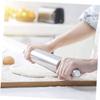 BIUDECO Metal Dough Roller Pin Reusable Rolling Pin for Pastries Baking Decorations view 4