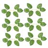 BIUDECO 50pcs Artificial Simulation Plant Decor for Wedding Home and Crafting Projects Beautiful and Reusable Faux Leaves for Floral Arrangements view 1
