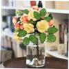 BIUDECO 50pcs Artificial Simulation Plant Decor for Wedding Home and Crafting Projects Beautiful and Reusable Faux Leaves for Floral Arrangements view 4