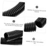 Zerodeko 2pcs Vacuum Cleaner Hose Accessories Inner Diameter Outer Diameter Flexible Tube for -type Vacuums Hotels Car Washes view 4