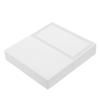 Zerodeko Table Place Cards 100pcs Silver Name Cards for Wedding Party Banquet Seating Arrangement view 1