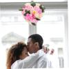 BIUDECO Shaped Rose Garland Wreath Elegant Floral Decoration for Home Wedding and Valentine Day Lifelike Faux Roses Create Romantic Atmosphere Wall Door Decor view 3