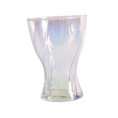 ORFOFE 1pc Elegant Transparent Glass Vase for Flower Arrangements Compact Decorative Container Stylish for and Artistic Touch for and Centerpieces