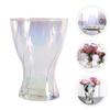 ORFOFE 1pc Elegant Transparent Glass Vase for Flower Arrangements Compact Decorative Container Stylish for and Artistic Touch for and Centerpieces view 3
