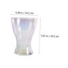 ORFOFE 1pc Elegant Transparent Glass Vase for Flower Arrangements Compact Decorative Container Stylish for and Artistic Touch for and Centerpieces view 4