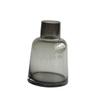 PRETYZOOM Decorative Flower Vase Glass Flower Arranging Device Home Office Decor Stylish Present Grey view 1