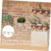 SEWOART 3pcs Wall Hanging Flower Baskets Versatile Decorative Storage Baskets for Home Office for Fresh Artificial Plants Wall Art Ornament for Any Room view 3