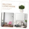 SEWOART 3pcs Wall Hanging Flower Baskets Versatile Decorative Storage Baskets for Home Office for Fresh Artificial Plants Wall Art Ornament for Any Room view 4