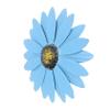 Zerodeko Blue Iron Flower Wall Hanging Decoration for Walls and Fences view 1