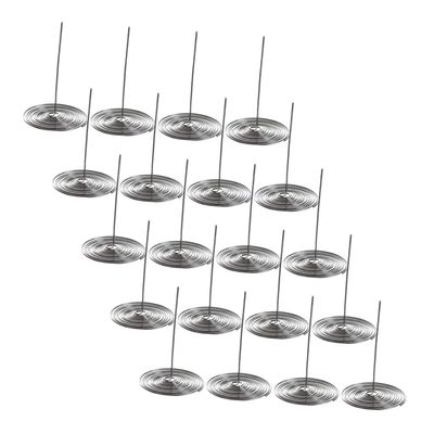 BIUDECO 20pcs Stainless Steel Filters Teapot Spout Strainers Tea Strainer Hook Design