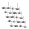 BIUDECO 20pcs Stainless Steel Filters Teapot Spout Strainers Tea Strainer Hook Design view 1