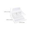 LABRIMP 2pcs Soccer Field-Shaped Kitchen Sink Sponge Holder Premium Dish Organizer for Countertop Practical Sink Accessories for Soap and Sponge Storage for Tidy Kitchens view 4