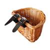 Anneome Small Bike Basket for Boys and Girls Detachable Handmade Front Handlebar Storage Container for Natural Willow Material Random Belt view 1