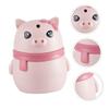 PRETYZOOM 1pc Automatic Pig-shaped Toothpick Dispenser Cute Plastic Toothpick Holder for Kitchen Home Restaurant Press Dispense Design Storage Box view 3