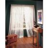 104 x 63 in. Voile Rod Pocket Curtain Panel Window Dressing White view 1