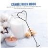 PRETYZOOM Trimmers Iron Wick Dipper Safety Wick Holders for Candle Making Fire Extinguisher for Thin Candles view 4