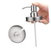 PRETYZOOM 3pcs Stainless Steel Pump Dispenser Liquid Pump for Lotion Soap and Detergent Bottles Rustproof Mason Jar for Home and Kitchen Use view 2