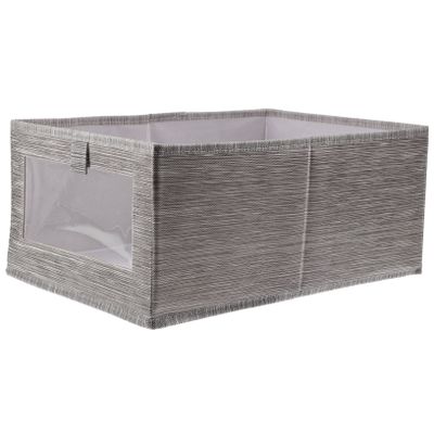 PRETYZOOM Multi-functional Drawer Storage Box Foldable Clothes Toys and Book Organizer Spacious and Versatile Soft Fabric Container for Home Bedroom and Closet Use