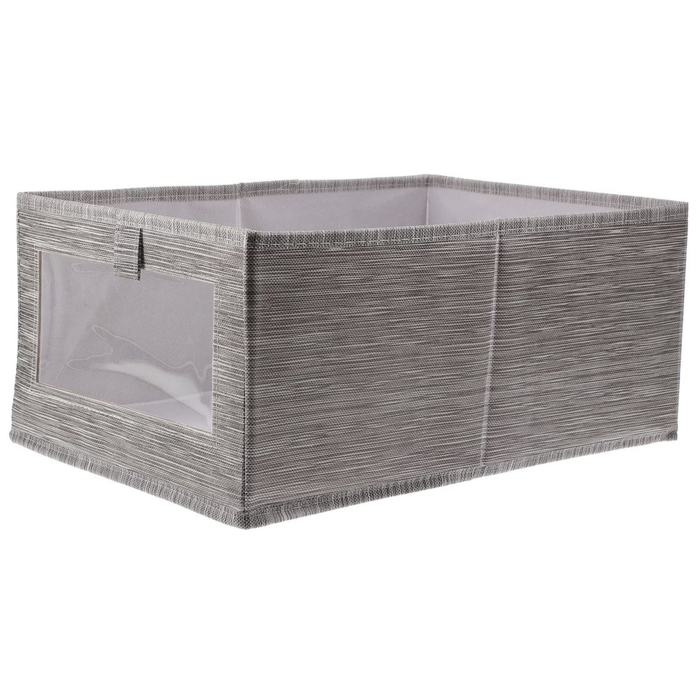 PRETYZOOM Multi-functional Drawer Storage Box Foldable Clothes Toys and Book Organizer Spacious and Versatile Soft Fabric Container for Home Bedroom and Closet Use