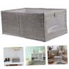 PRETYZOOM Multi-functional Drawer Storage Box Foldable Clothes Toys and Book Organizer Spacious and Versatile Soft Fabric Container for Home Bedroom and Closet Use view 3
