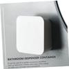 Flip Top Wall Mounted Storage Box for Bathroom Cotton Swabs view 2