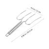 2Pcs Stainless Steel Turkey Lifter Forks, Ergonomic Bbq Meat Handling Tools view 2