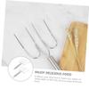 2Pcs Stainless Steel Turkey Lifter Forks, Ergonomic Bbq Meat Handling Tools view 3