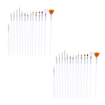 PRETYZOOM Diy Cake Decorative Tools 30pcs Fondant Cake Painting Pen Set Easy to Use for Beginners Professionals