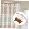 PRETYZOOM 12pcs Decorative Shower Curtain Hooks Tassel Rustproof Stainless Steel for Easy Installation Bathroom Versatile for Shower and Drapes Compact and Lightweight Design view 2