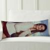 Jiposuhoe Custom Body Pillow Case Design Your Own Text Picture Logo Customizd Throw Pillow Cover for Fathers Mothers Valentines Day Gifts Personalized Pillowcase 20"x54", Gold view 3