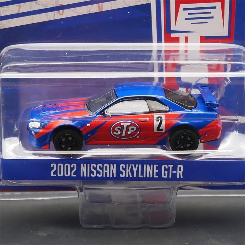for Greenlight 2002 for Nissan for Skyline for GT-R 1:64 Truck Pre-Built Model