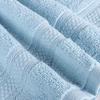 A1 Home Collections Bath Towel 500 GSM Duet Technology 100% Ring Spun Cotton Quick Dry & Highly Absorbent Towels, Zero Twist, Low Lint, Ultra Soft (Chambray Blue, Towel Sets Pack of 3) view 2