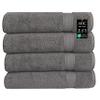 A1 Home Collections Bath Towel 500 GSM Duet Technology 100% Ring Spun Cotton Quick Dry & Highly Absorbent Towels, Zero Twist, Low Lint, Ultra Soft (Charcoal, Bath Towel (24x48) Pack of 4) view 1