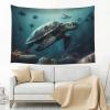YYGGWL Baby Turtles And Sea Turtles Print Tapestry Wall Hanging Lightweight Personalized Wall Blanket For Bedroom Living Room Dorm Party Wall Art Decor 60 X 40 Inches view 3