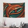 YYGGWL Dolphin Illustration Print Tapestry Wall Hanging Lightweight Personalized Wall Blanket For Bedroom Living Room Dorm Party Wall Art Decor 60 X 40 Inches view 2