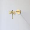 Fine Curtain Holders for Wall Dragonfly Metal Curtain Tiebacks Curtain Tie Back Holders Decorative Curtain Drapery Holdbacks Set of 2 view 2